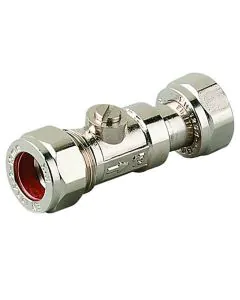 Isolating Straight Service Valve 1/2inch FIxC