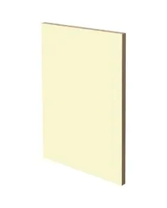 2440 x 1220 x 18mm Magnolia Melamine Faced Superpan (Smooth)