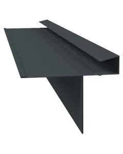 Aluminium Slate Trim No.2 3050mm - Blue/Black