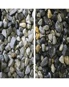 Decorative Stone 25kg - Blue / Grey Pebble 14mm