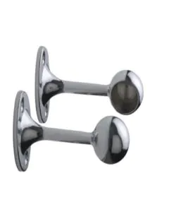 Wardrobe Rail 1 Large De-Luxe End Bracket