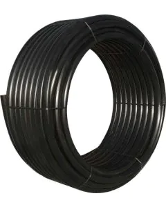 Ducting Coil 38mm (Outside diameter) 100m Black Telecom 