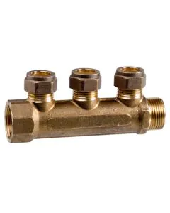 Manifold 3 Port 1x 1/2