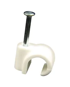 Olympic Fixings Nail in Pipe Clip - 22 mm / 100 pcs.
