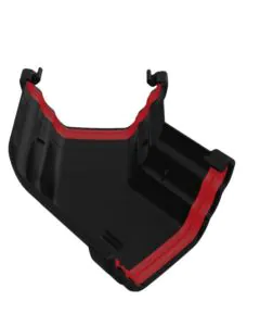 Ogee Gutter Angle 90 Degree Universal Black