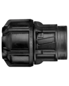 Philmac Tighten 3G Poly Metric Imperial Compression End Connector - 32 mm x 25.40 BSP