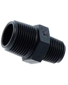 Philmac BSP Fittings Reducing Nipple - 19 mm x 12.7 mm