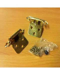 Snap Hinge Brass (pair)