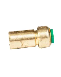 Tectite Push Fit Brass Reducer - 19.05 mm x 12.70 mm