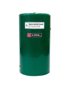 Envirofoam Insulated Indirect Stainless Steel Open Vented Cylinder incl Immersion 36x16inch 