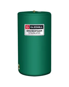 Envirofoam Insulated Indirect Stainless Steel Open Vented Cylinder 48x18inch 