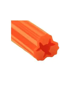 Orange Wall Plug Strips 10mm 12 Inch