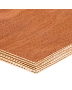 2440 x 1220 x 18mm Malaysian Hardwood T/O Plywood BS EN 636-3 314-2