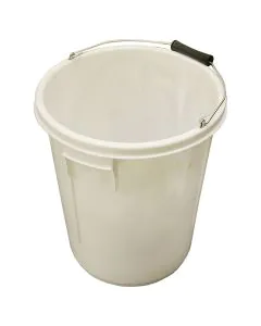 Plasterers Bucket - 25 L -White