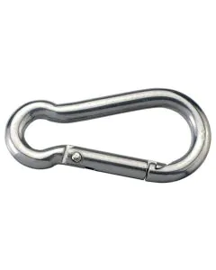A2 Stainless Steel Firemans Snap Hook - 50 mm