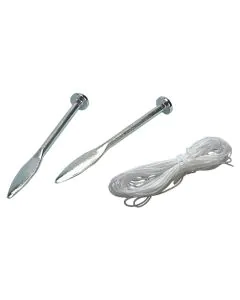 Faithfull Line Pins (Card of 2) and Line - 18 m