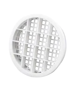Soffit Vent Twist & Lock Round 70mm - White