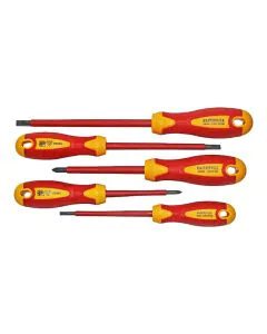 Faithfull Soft Grip VDE Screwdriver Set - 5 pcs.