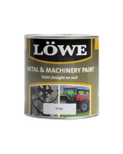 Lowe Metal and Machinery Paint - 500 ml / White