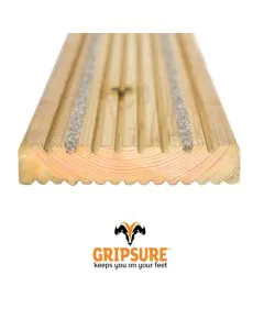 Gripsure Anti-Slip Deck Board Treated Ribbed 150mm x 35mm x 4.5m