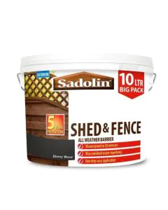 Sadolin Shed and Fence Protection Ebony Wood 10L