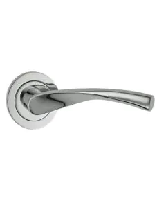 Fortessa Gotham Vulcan Lever on Rose Handles Box Set Metal Grey