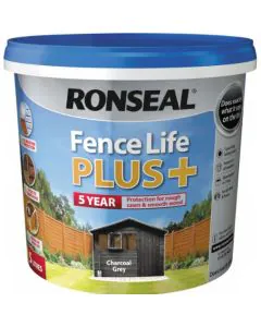 Ronseal Fence Life Plus Charcoal Grey 5L