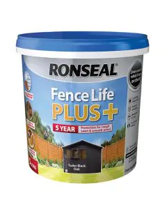Ronseal Fence Life Plus Tudor Black Oak 5L