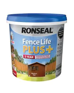Ronseal Fence Life Plus Medium Oak 5L