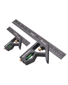 Faithfull 150mm & 300mm Combi Square Set