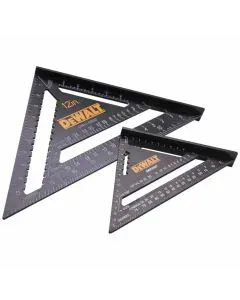 DeWalt 175mm (7) & 300mm (12) Rafter Square Twin Pack