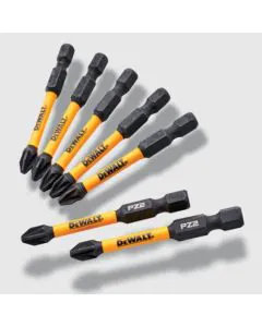 Dewalt 5 Plus 2 PZ2 Screwdriver Bit Pack