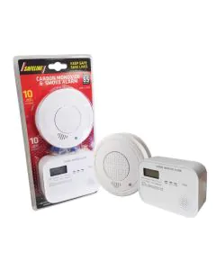 Safeline Carbon Monoxoide & Smoke Alarm Pack