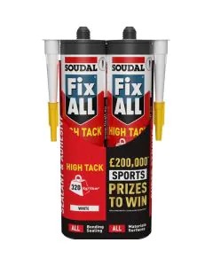 Soudal Fix All High Tack White Duo Pack