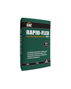 Arc Flex Rapid Set Tile Adhesive - 20kg Grey - GREEN Bag