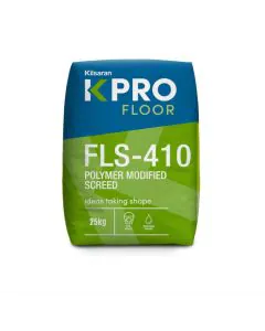 Kilsaran KPRO Floor FLS410  Polymer Modified S&C Screed 25Kg