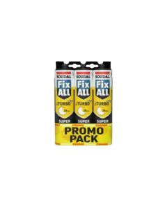 Soudal Fix All Turbo 290ml - TRIPLE PACK
