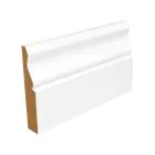 144mm x 18mm MDF Primed Ogee Skirting (5.49m)
