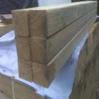 40 x 40 x 900mm Spindle Treated (Green) 