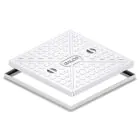 Galvanised Manhole Cover & Frame Very Light Traffic (5Tonne) 450x450mm 