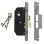 Rebated Mortice Lock Lever - 63mm / Bronze