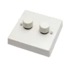 2 Gang Dimmer Switch