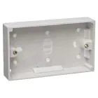 2 Gang Pattress Box 25mm