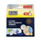 Exitex E Stirp Self Adhesive Rubber - 5 m / White