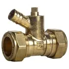Compression 171 3/4 Straight Coupler c/w Combined M.T Plug