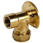 Compression 317W 1/2 Wallplate Elbow F.IxC
