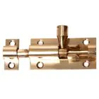 Barrel Bolt 50mm Brass