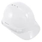6 Point Harness Safety Helmet - White