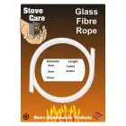 Stove Care Glass Fibre Rope - 10 mm x 2 m