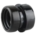 Soil Strap on Boss Adaptor incl Rubber Connector - 40mm (1 1/2 inch Insert)